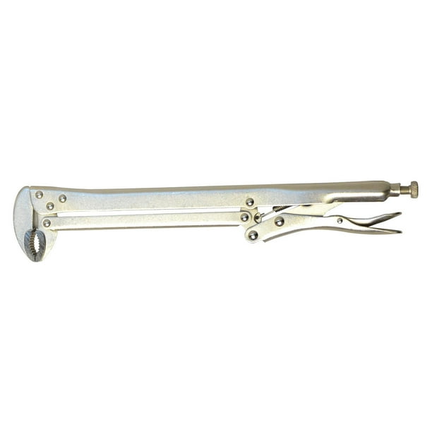 Details about / 3pc 15/" Extra Long Nose Locking Pliers Mole Grips Straight 45 90 Degree Bend